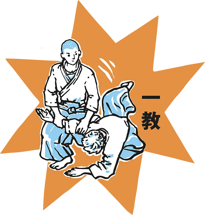 Illustration de la technique ikkyō